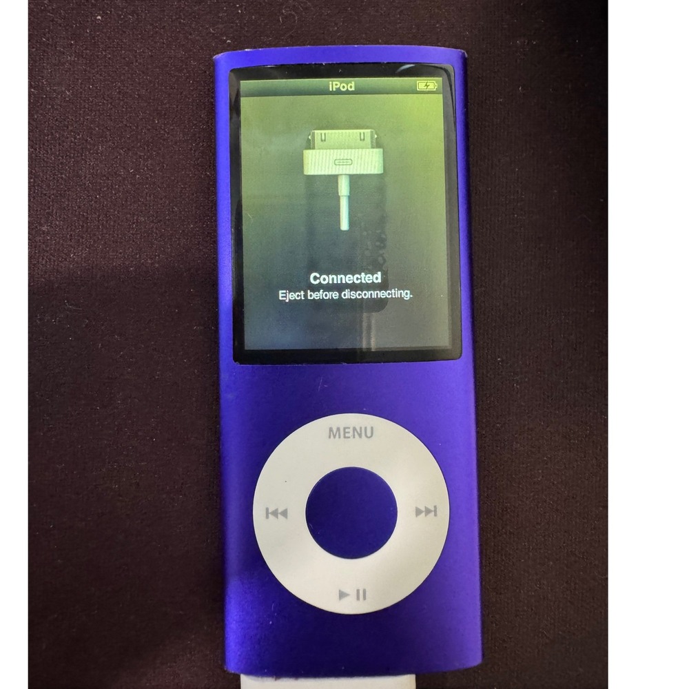 Apple iPod Nano 4th Generation Purple 8GB A1285 Parts Repair Only